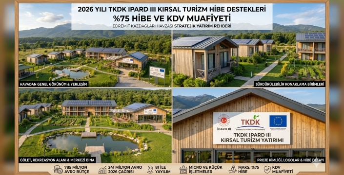 81 İle Dev Teşvik: 2026 IPARD III Kırsal Turizm Hibeleriyle %75 Destek Fırsatı!