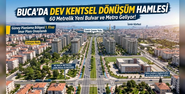 Buca'da Ada Bazlı Dönüşüm Dönemi: 63 Bölgede Büyük Hamle Başlıyor!