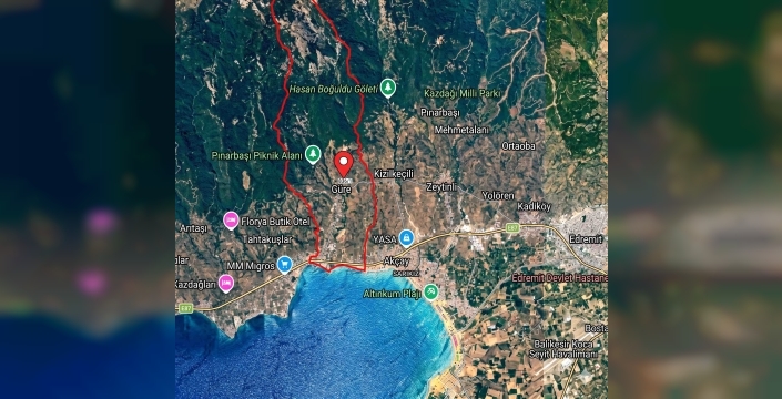 Güre Merkezde Müstakil Villa İmarlı, Önü Asla Kapanmayacak Eşsiz Yatırım Fırsatı!