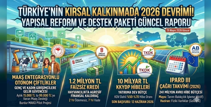 Köye Dönene Aylık 99 Bin TL'ye Varan Gelir Desteği! İşte 2026 Kırsal Teşvikleri