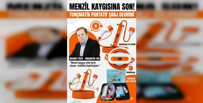 Tunçmatik’ten Elektrikli Araçlarda “Menzil Kaygısını” Bitiren Devrim: MobiCharge Tanıtıldı!