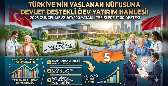 Arsa Maliyetini Sıfırlayan Formül: 49 Yıllık Hazine Arazisi Tahsisiyle Huzurevi Yatırımı