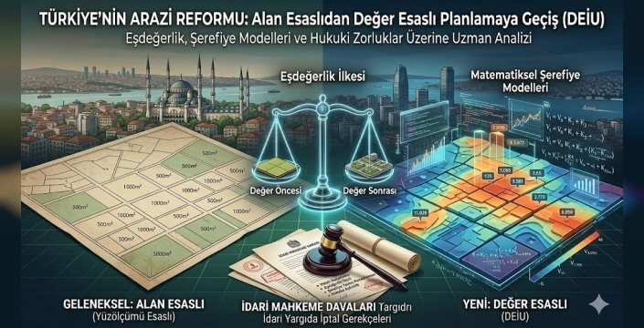 İmar Uygulamalarında Yeni Dönem: Metrekare Değil "Değer Esaslı" Eşdeğerlik