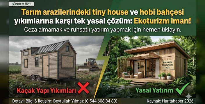Tiny House Kaçak Yapı Cezalarından Nasıl Kurtulunur? İşte Tek Legal Formül!