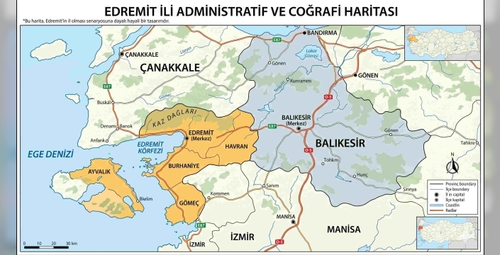 Türkiye’nin Haritası Yeniden Çiziliyor: "100 İl, 1000 İlçe" Reformunun Perde Arkası ve Masadaki 24 İlçe!