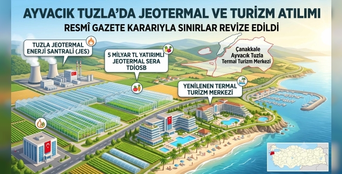 Çanakkale Ayvacık’ta Jeotermal Devrim: Turizm Sınırları Yeniden Çizildi, 5 Milyarlık Yatırım Yola Çıktı!