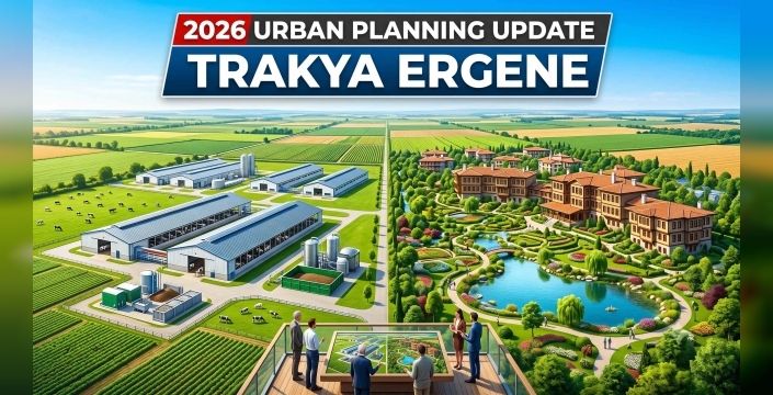 Trakya Ergene Havzası 1/100.000 Plan Değişikliği Yayımlandı: Tarım ve Eko-Turizmde Yeni Dönem!