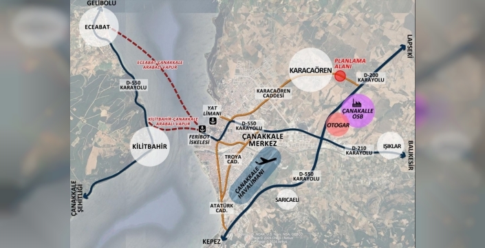 Çanakkale Karacaören'de TOKİ 'İlk Evim Arsam' Projesi İçin Düğmeye Basıldı!