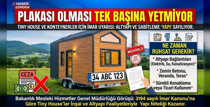 İmarsız Tarlaya Tiny House Konur mu? Bakanlığın Resmi Kararı ve Ruhsat Şartları