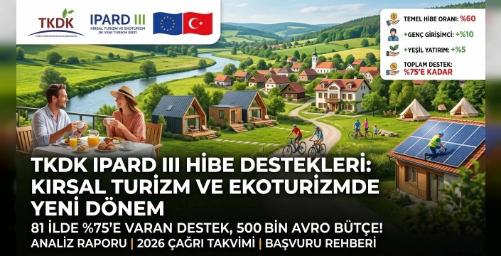 IPARD III Kırsal Turizmde %75 Hibe Fırsatı: 2026 Çağrı Dönemi ve Başvuru Rehberi