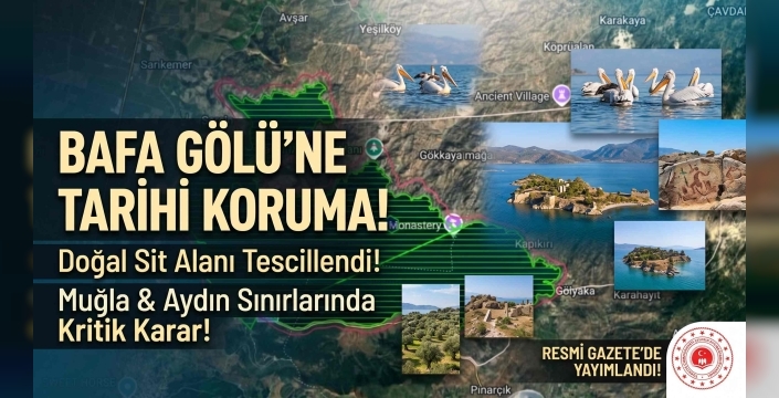 Bafa Gölü Sit Alanı Kararı Yürürlükte: Parsel ve Koordinatlar Nasıl Sorgulanır?