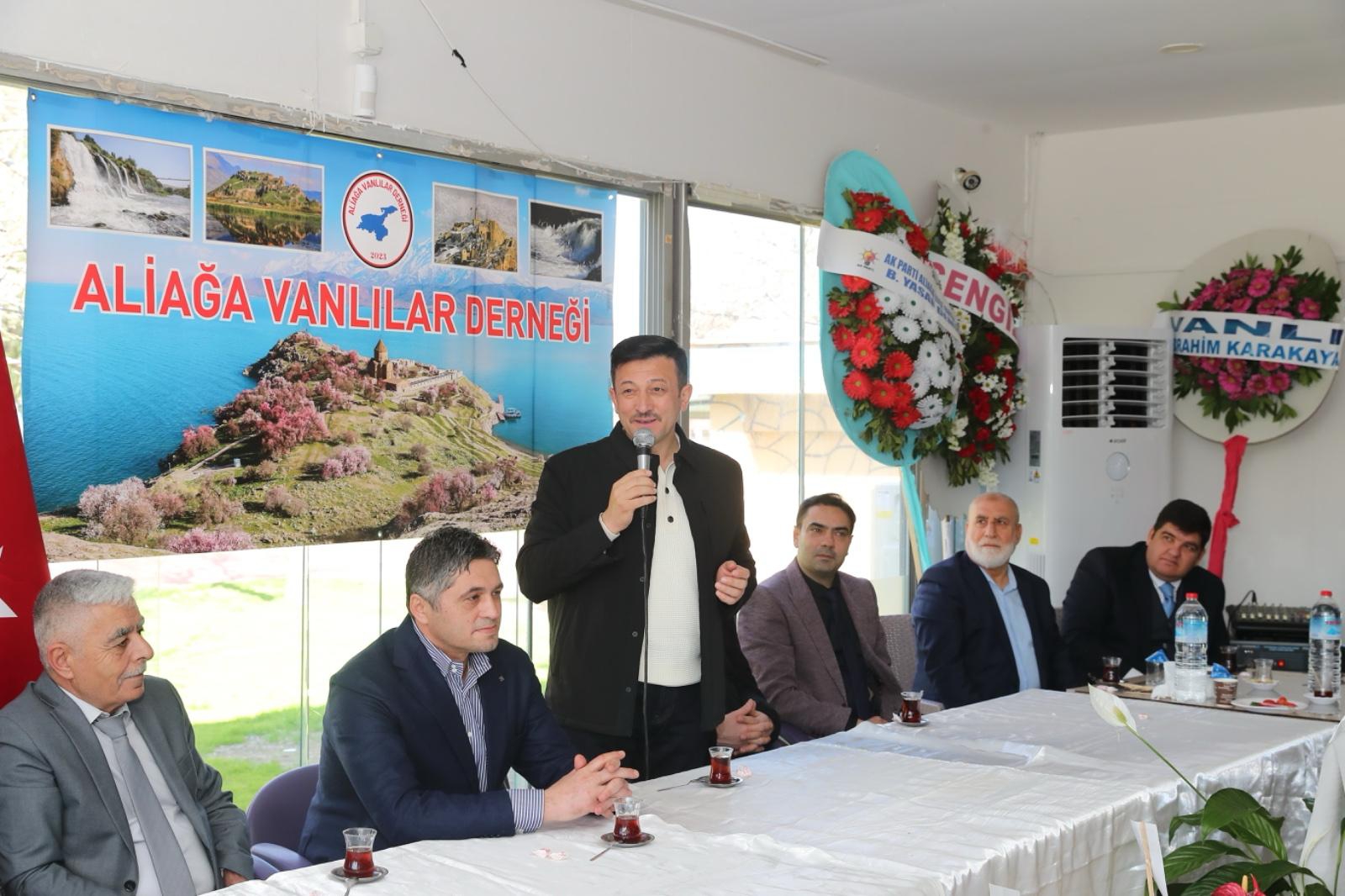 Aliağa’da Van Rüzgarı Esti