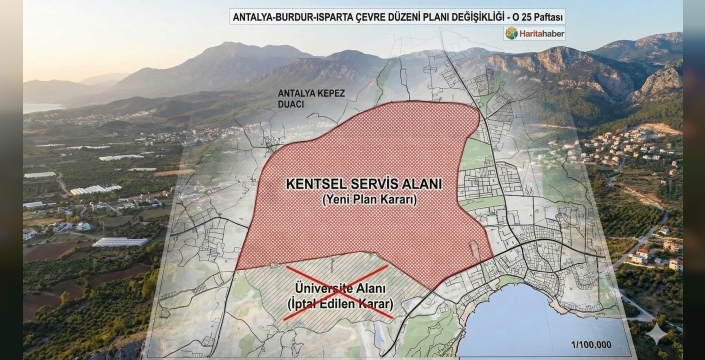Antalya Duacı'da Üniversite Planı İptal: Dev Arazi Sanayi Alanına Dönüştü!