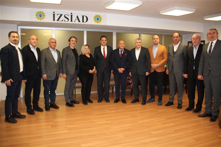 Atila, İzmir Ticaret Odası, Ege İhracatçı Birlikleri ve İzmir Sanayici ve İş İnsanları Derneği ile Görüştü