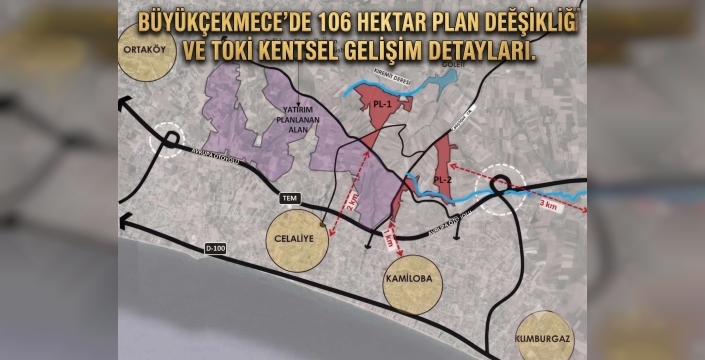 Büyükçekmece Celaliye ve Kamiloba İmar Müjdesi: Ada ve Parsel Detayları Belli Oldu