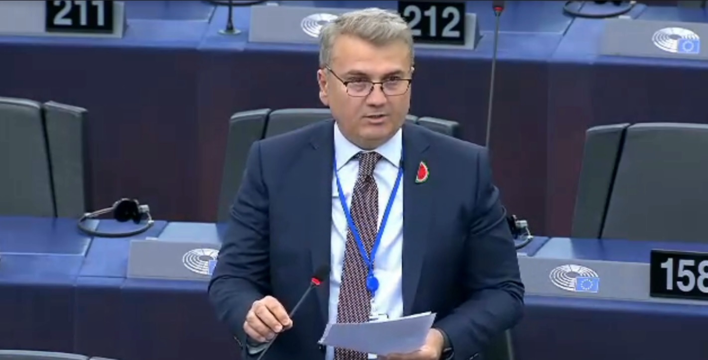 Canbey, Avrupa Konseyinde Gazze’nin Sesi Oldu!