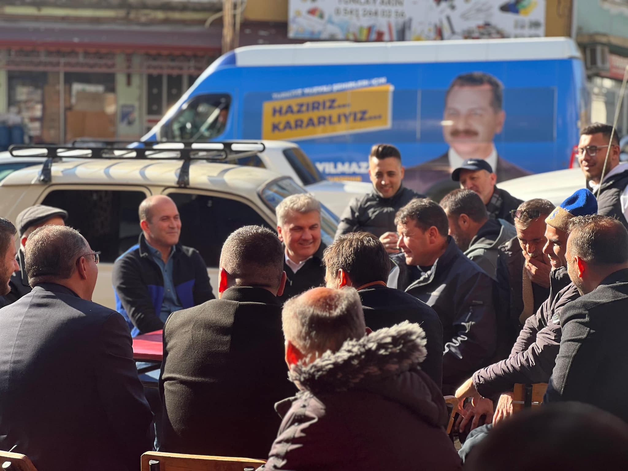 Canbey, Balıkesir’de Cumhur İttifakı’nın adaylarıyla birlikte halkın arasındaydı