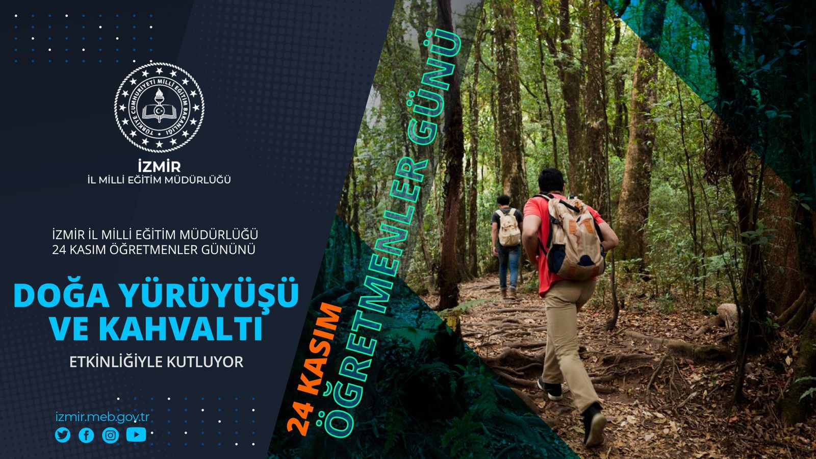 İzmir İl Milli Eğitim Müdürlüğü 24 Kasım Öğretmenler Gününde Ses Getiriyor