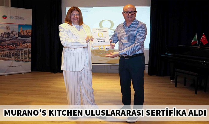 İzmir’in Gururu: Murano’s Kitchen’a OspitalitàItaliana Belgesi