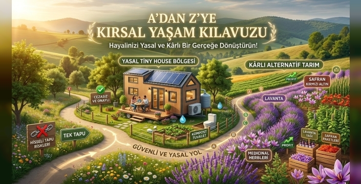 Konuttan Arsaya Kaçanlara Dev Rehber: Doğru Tarla Seçimi ve Toprağı Nakde Çevirme Yolları