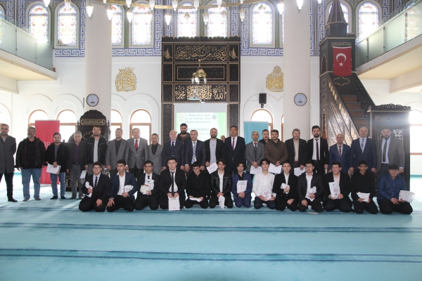 Kur’an-ı Kerim’i Güzel Okuma Yarışması’nda Dereceye Giren Öğrenciler Belli Oldu
