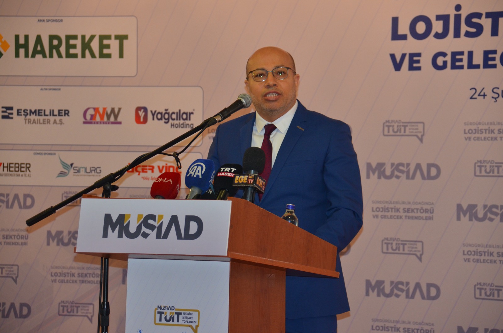 Lojistik sektörüne MÜSİAD İzmir’den vizyon toplantısı