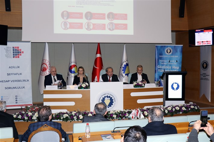 Manisa TSO, TKYD ve Nasıl Bir Ekonomi Gazetesi İşbirliğiyle Kurumsal Yönetim Paneli Gerçekleştirdi