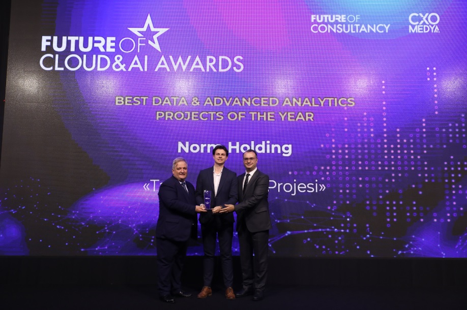 Norm Holding’e Yapay Zeka Projesiyle Uluslararası Ödül