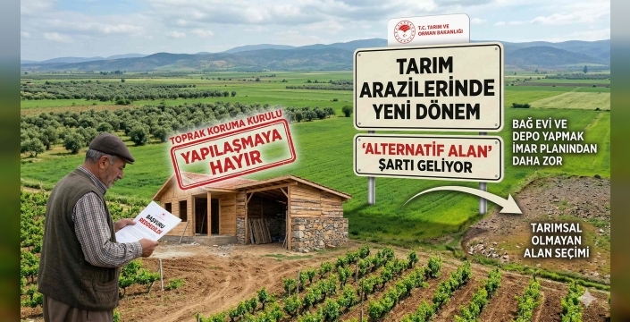 Tarlasına Bağ Evi Yapacaklar Dikkat! İmar Planından Daha Zor Dönem Başlıyor