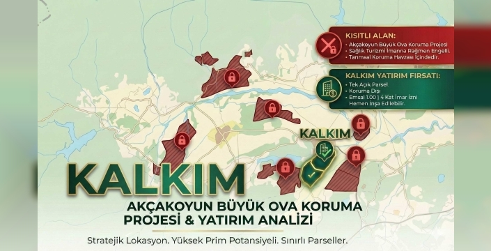 Termal Yatırımda Büyükova Engelini Aşan Tek Adres: Kalkım'ın Rakipsiz Parselleri