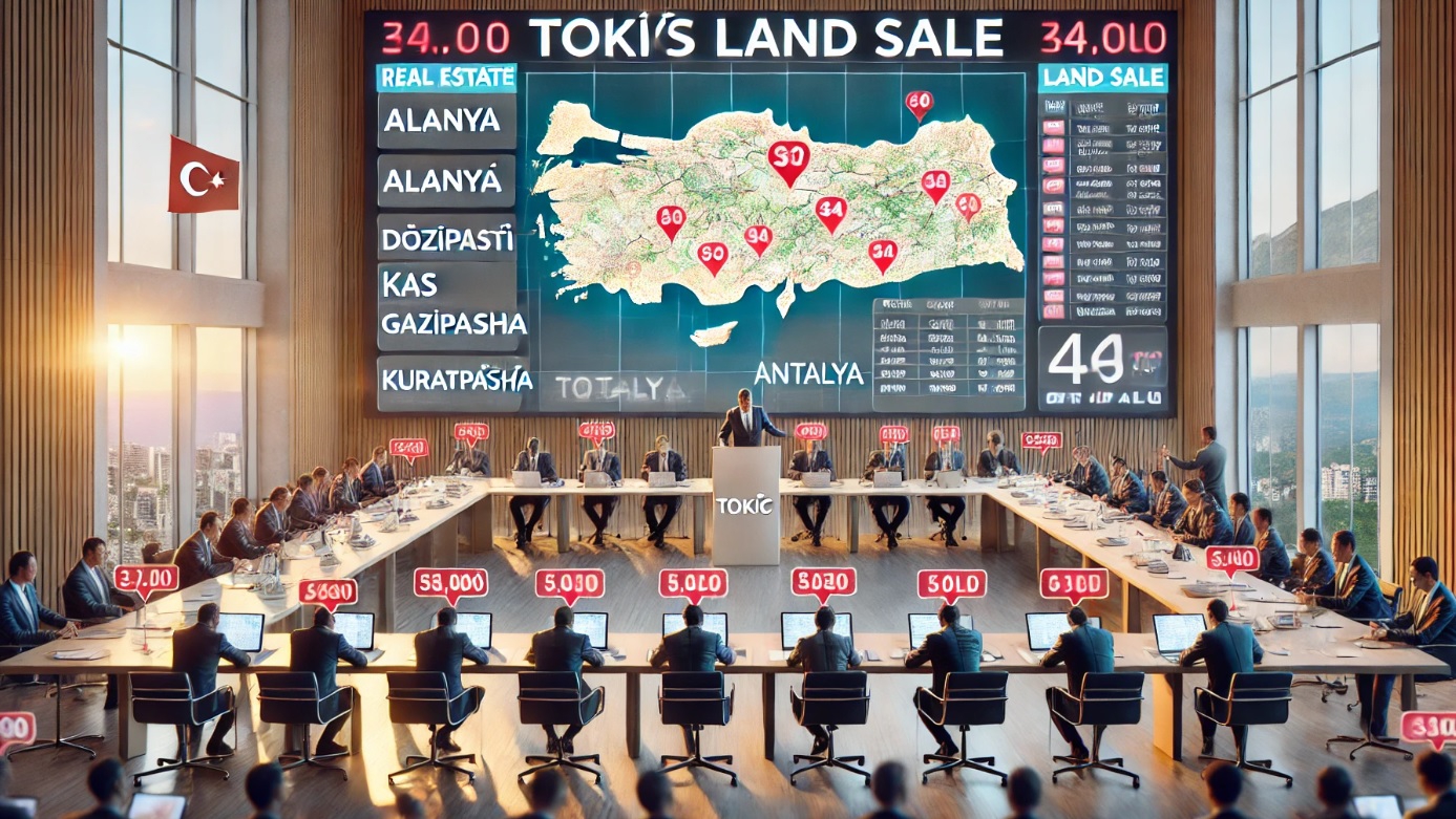TOKİ’den Antalya’da 29 Arsa Satışta: Müzayede Fırsatını Kaçırmayın